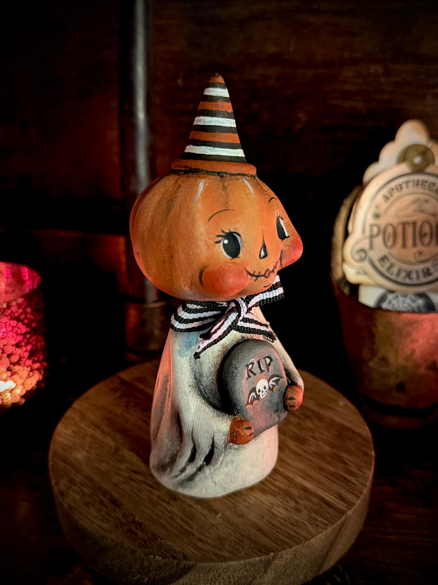 Morrow - Tombstone Pumpkin Kid